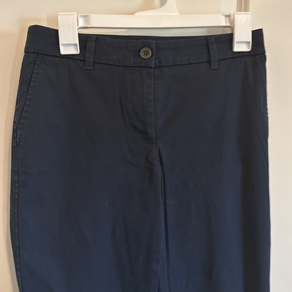 Talbots 2P Navy Straight-Leg Pants - Picture 4 of 6